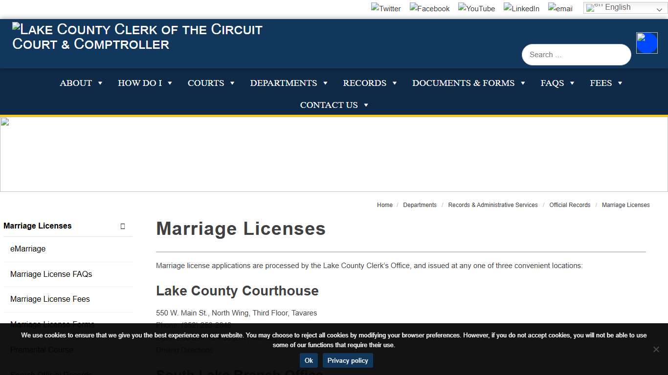 Marriage Licenses